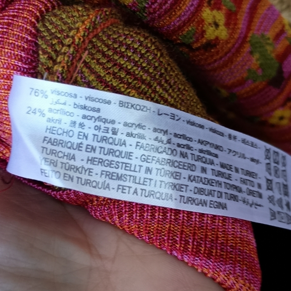 Zara Colorful Cactus Patterned Button-Up Cardigan_S - Picture 8 of 8